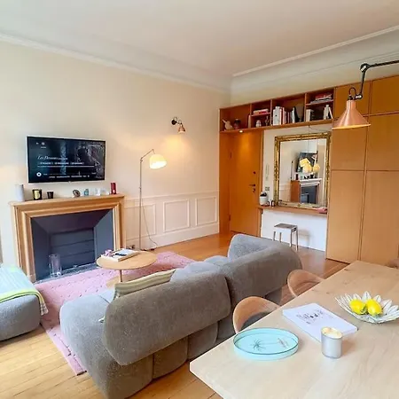 Apartament Elegant Retreat In 7th - Chic & Stylish Paryż